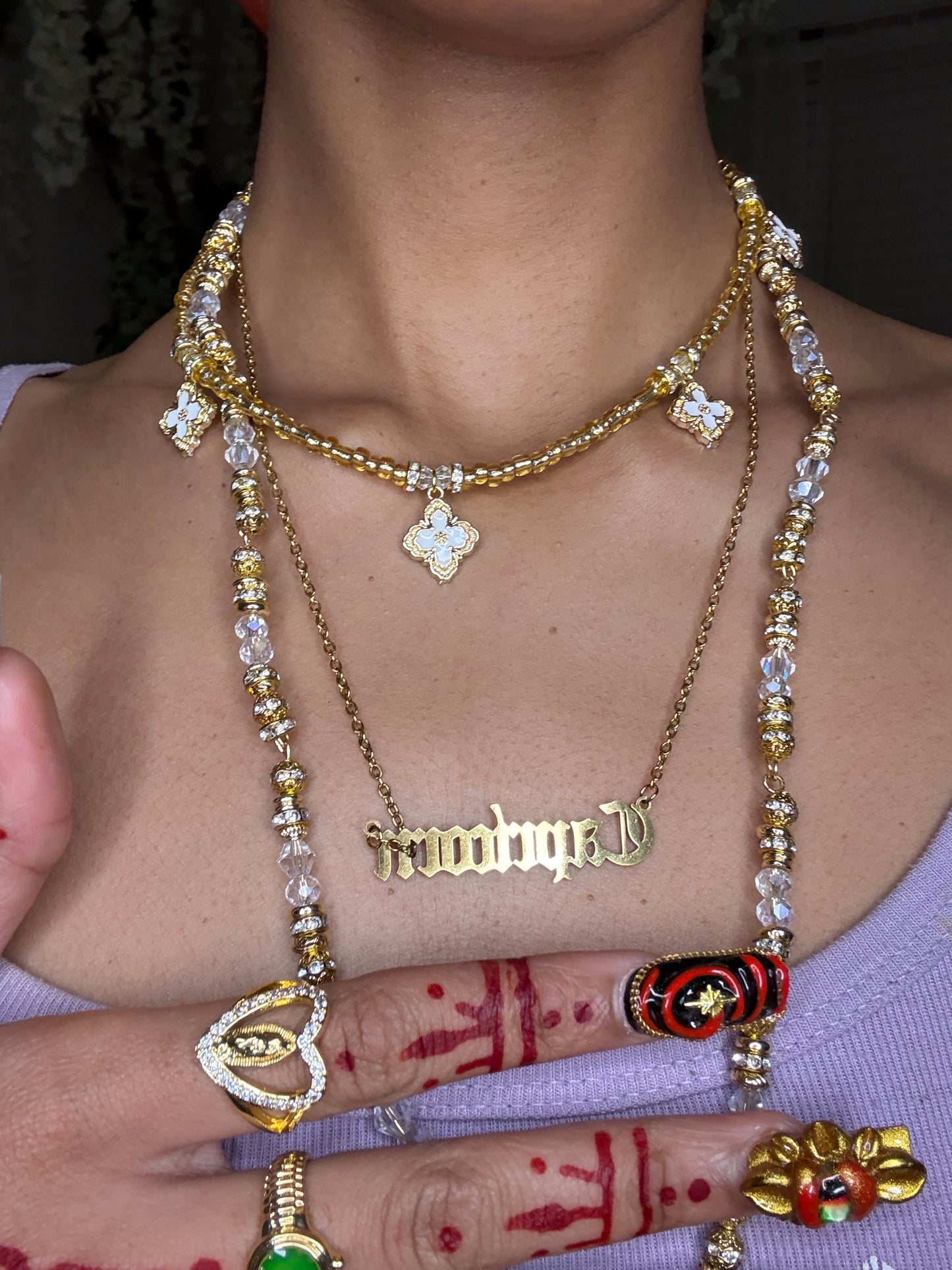 Eternal clover necklaces 💫