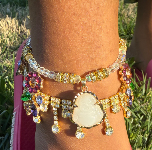 Beaded Buddha Anklet/Bracelet 💫✨