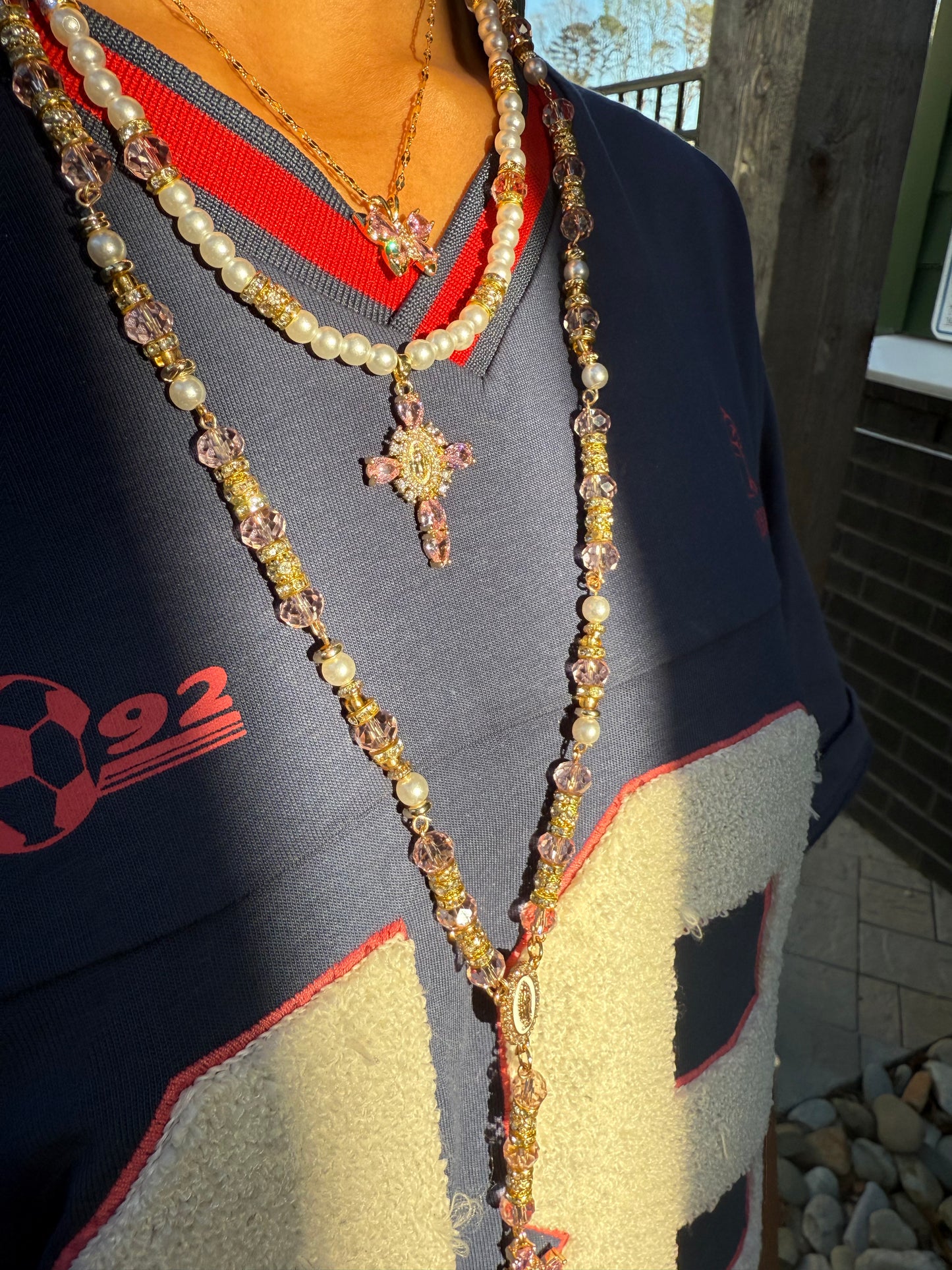 Handmade Pink Dream Rosary