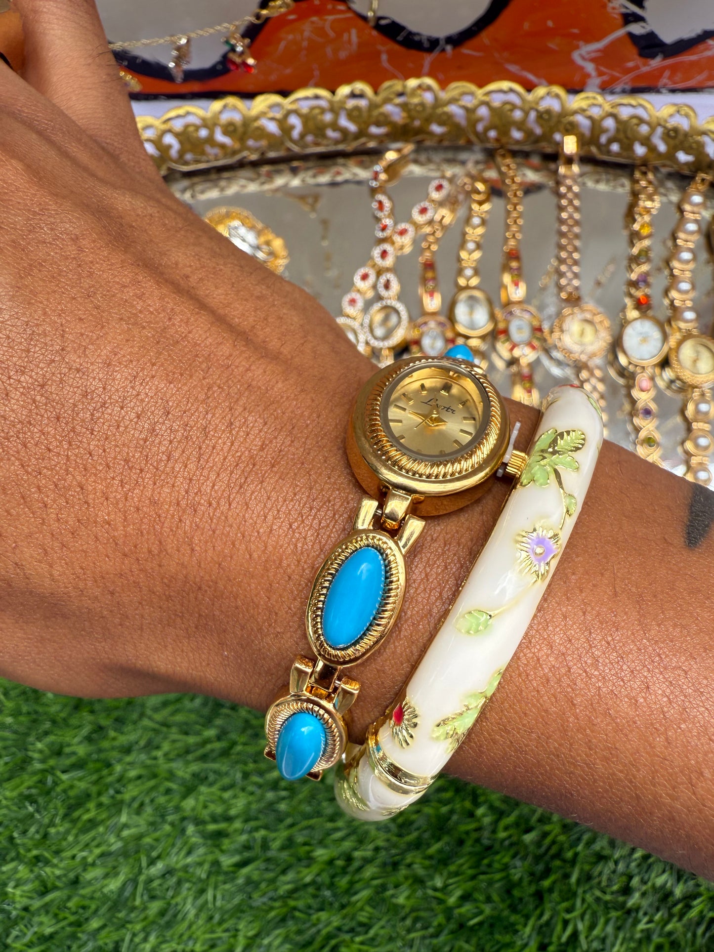 Celeste Gold Watch