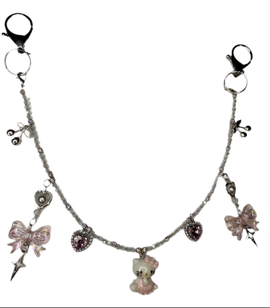 Hello kitty Pocket chain / necklace / bag chain (A)