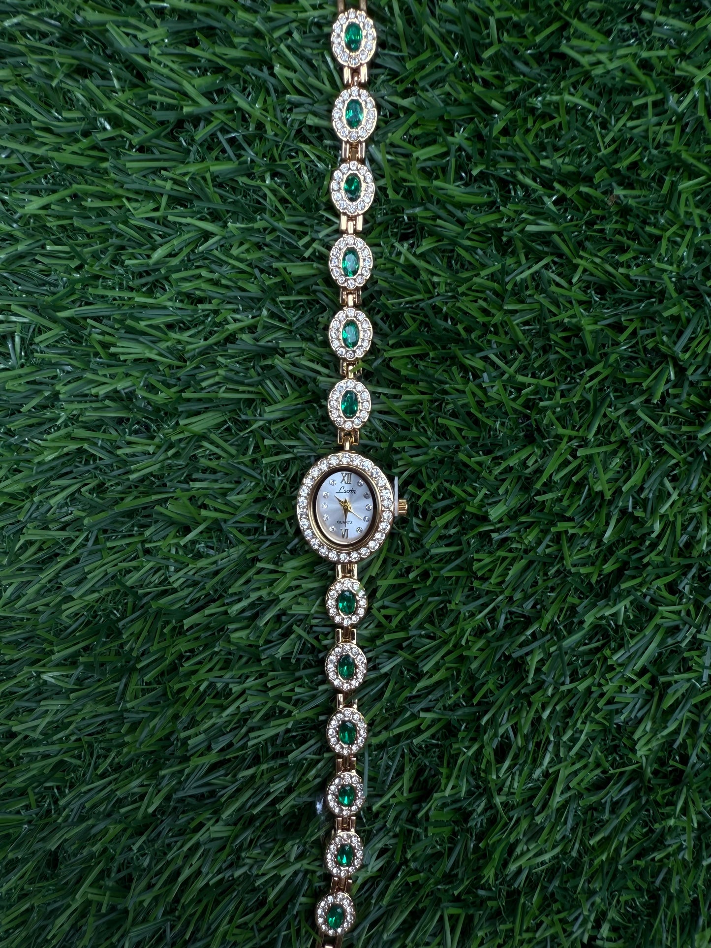 Spring Green Gold Watch